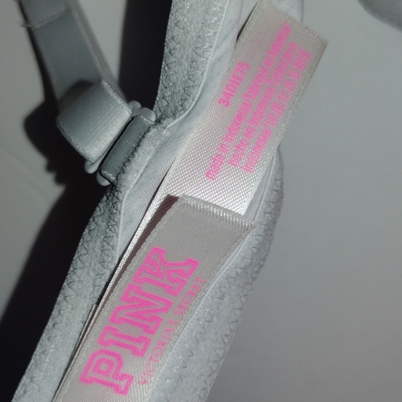 Victoria's Secret PINK Wear Everywhere T-shirt Pushup Bra 34D EUC - Picture 6 of 10